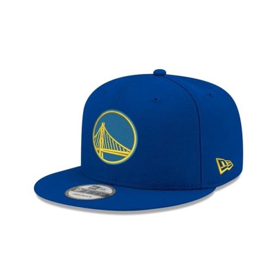 Blue Golden State Warriors Hat - New Era NBA Basic 9FIFTY Snapback Caps USA2108973